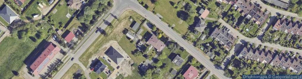 Zdjęcie satelitarne Zaborska ul.