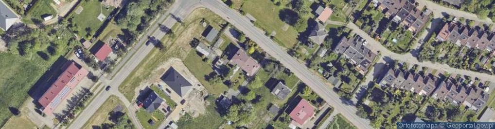 Zdjęcie satelitarne Zaborska ul.