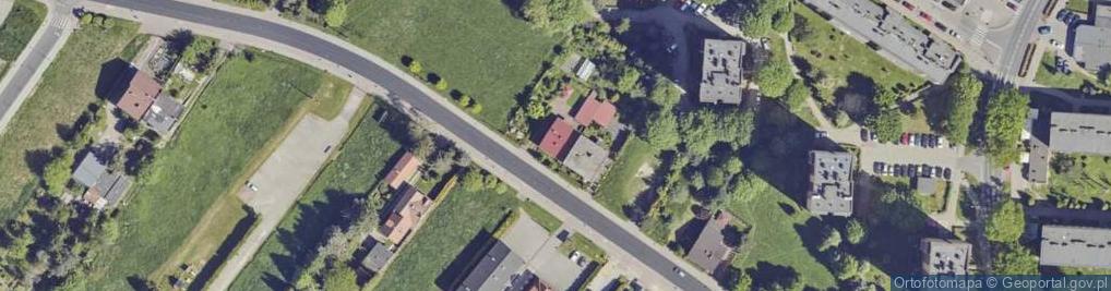 Zdjęcie satelitarne Zaborska ul.