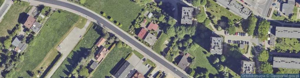 Zdjęcie satelitarne Zaborska ul.