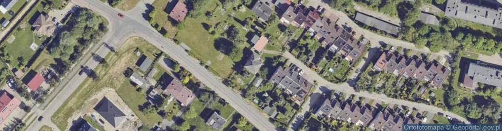 Zdjęcie satelitarne Zaborska ul.