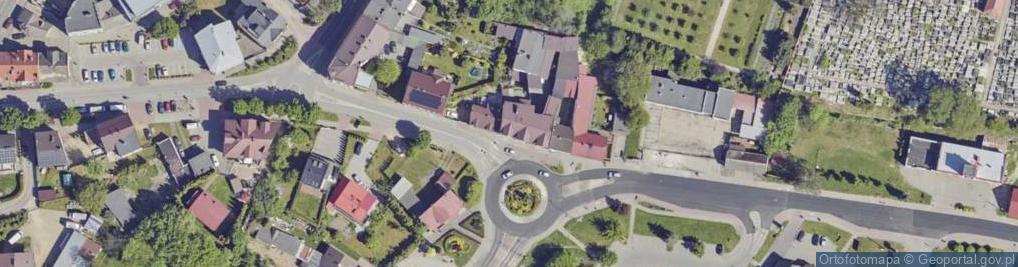 Zdjęcie satelitarne Zaborska ul.