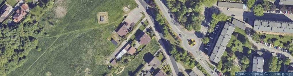 Zdjęcie satelitarne Zaborska ul.