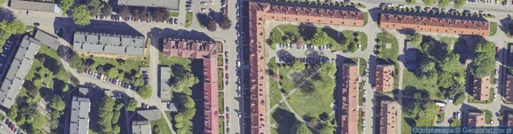 Zdjęcie satelitarne Zawidzkiego Jana Wiktora ul.