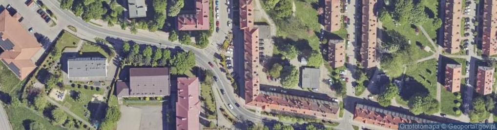 Zdjęcie satelitarne Zawidzkiego Jana Wiktora ul.