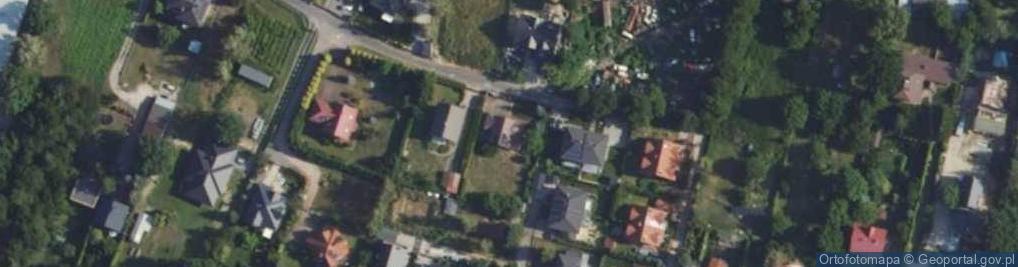 Zdjęcie satelitarne Zachodnia ul.