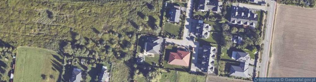 Zdjęcie satelitarne Zachodzącego Słońca ul.