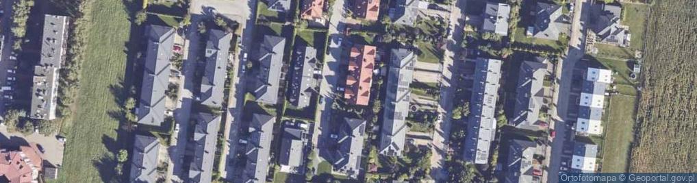 Zdjęcie satelitarne Zamkowa ul.