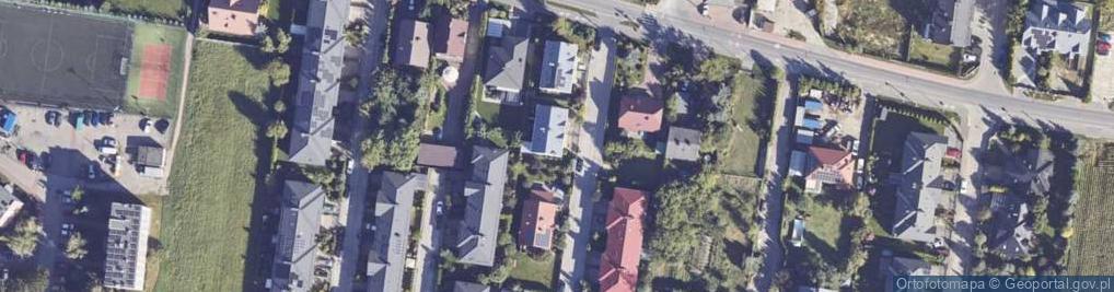 Zdjęcie satelitarne Zamkowa ul.