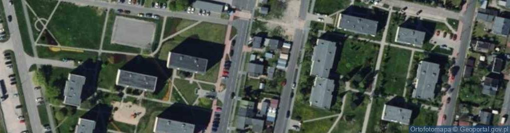 Zdjęcie satelitarne Zachodnia ul.