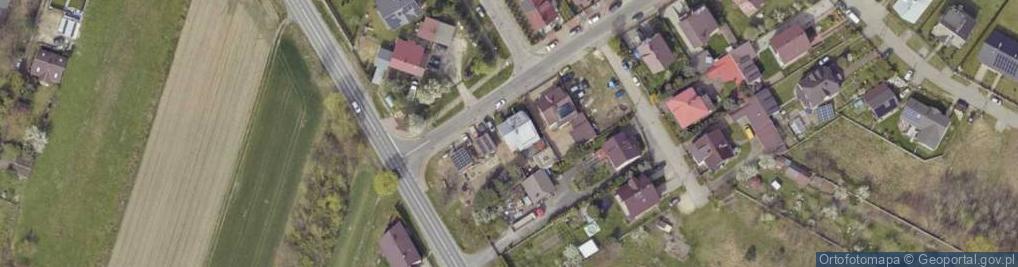 Zdjęcie satelitarne Zachodnia ul.