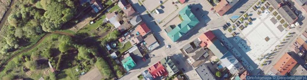 Zdjęcie satelitarne Żabia ul.
