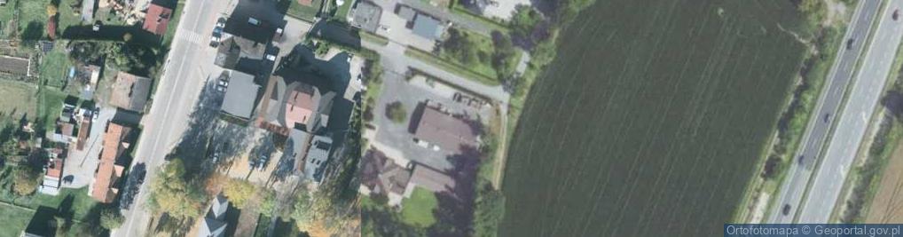 Zdjęcie satelitarne Zamkowa ul.