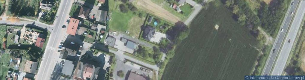 Zdjęcie satelitarne Zamkowa ul.