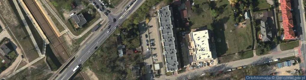Zdjęcie satelitarne Zagajnikowa ul.