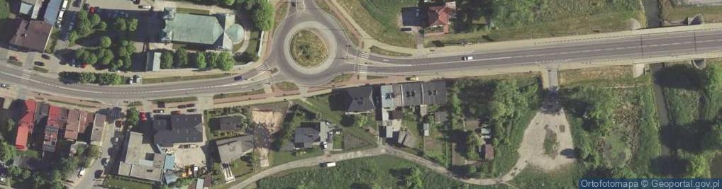 Zdjęcie satelitarne Zamojska ul.