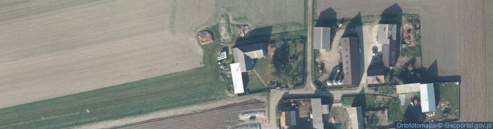 Zdjęcie satelitarne Zalesie ul.