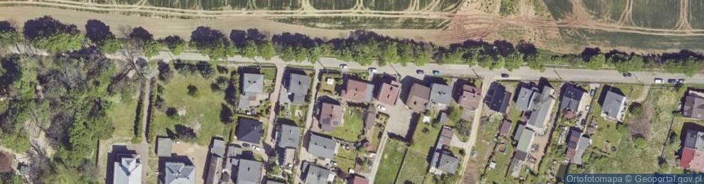 Zdjęcie satelitarne Zamkowa ul.