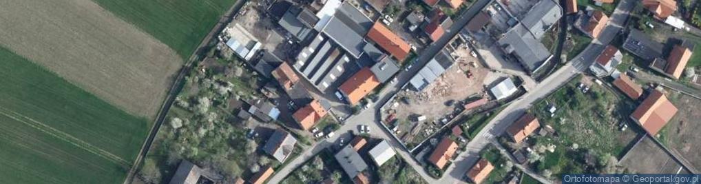 Zdjęcie satelitarne Zamkowa ul.