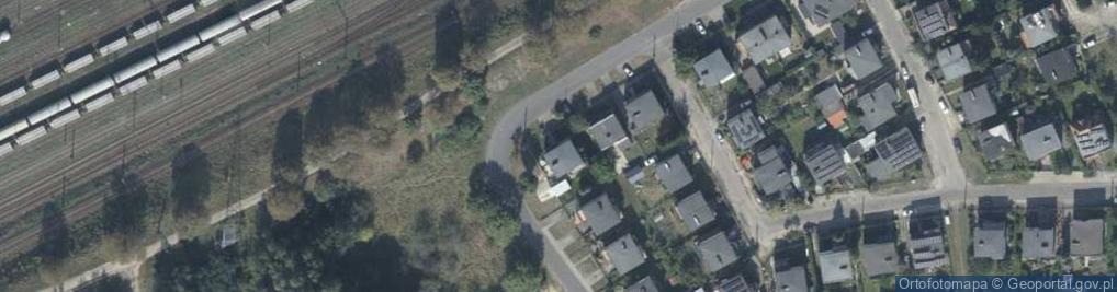 Zdjęcie satelitarne Zatorska ul.