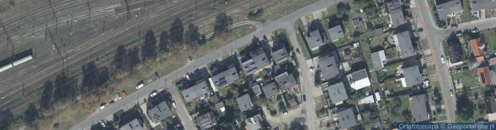 Zdjęcie satelitarne Zatorska ul.