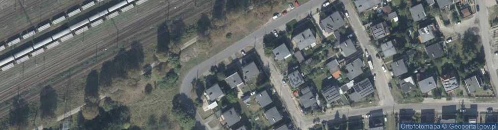 Zdjęcie satelitarne Zatorska ul.