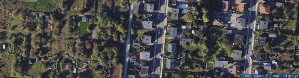 Zdjęcie satelitarne Zachodnia ul.