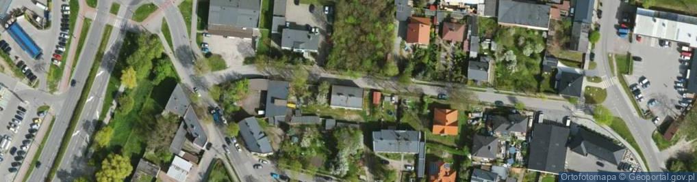Zdjęcie satelitarne Żabia ul.