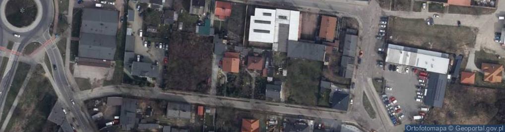 Zdjęcie satelitarne Żabia ul.