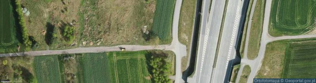 Zdjęcie satelitarne Zakątna ul.