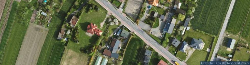 Zdjęcie satelitarne Zalesicka ul.