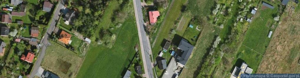 Zdjęcie satelitarne Zalesicka ul.