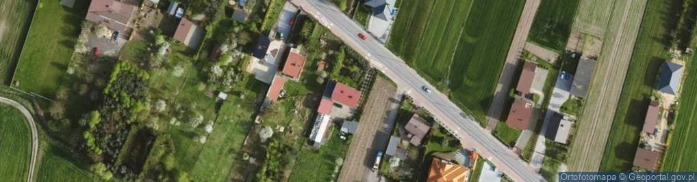 Zdjęcie satelitarne Zalesicka ul.