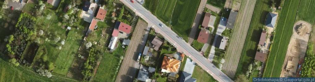 Zdjęcie satelitarne Zalesicka ul.