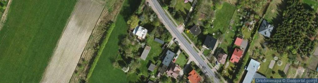 Zdjęcie satelitarne Zalesicka ul.