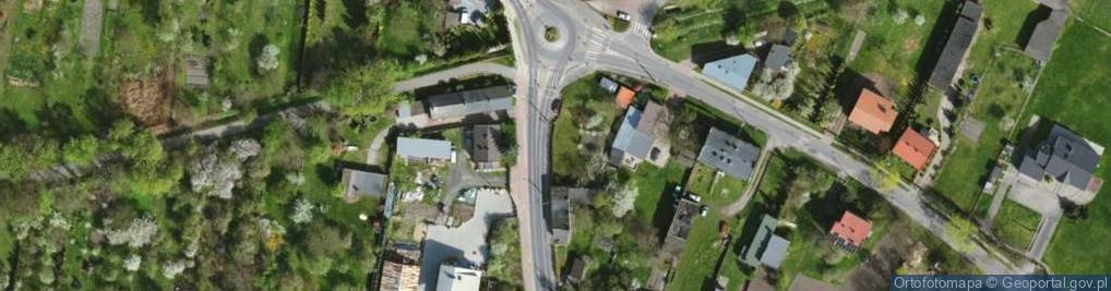 Zdjęcie satelitarne Zalesicka ul.