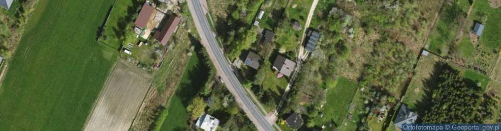 Zdjęcie satelitarne Zalesicka ul.
