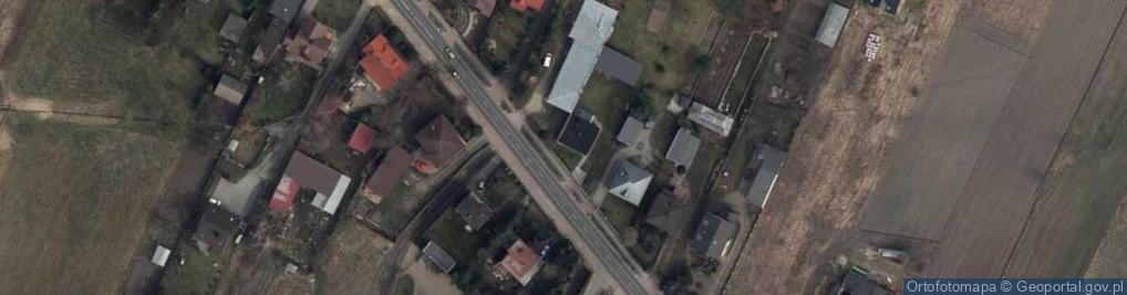 Zdjęcie satelitarne Zalesicka ul.
