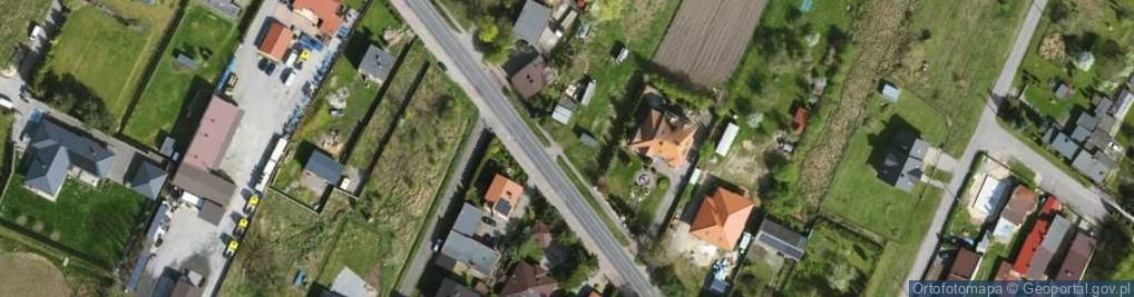 Zdjęcie satelitarne Zalesicka ul.
