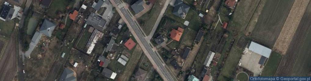 Zdjęcie satelitarne Zalesicka ul.