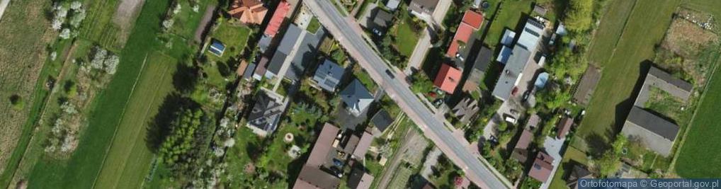 Zdjęcie satelitarne Zalesicka ul.