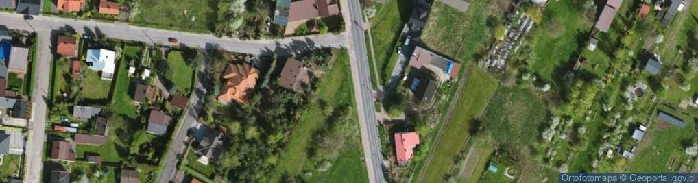 Zdjęcie satelitarne Zalesicka ul.