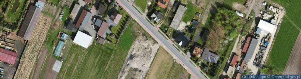 Zdjęcie satelitarne Zalesicka ul.