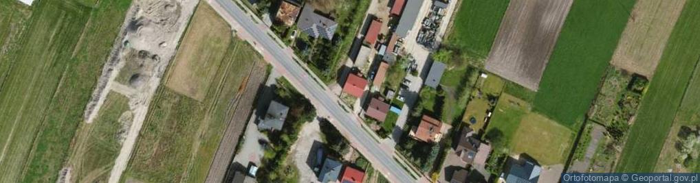 Zdjęcie satelitarne Zalesicka ul.