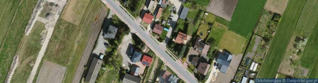 Zdjęcie satelitarne Zalesicka ul.