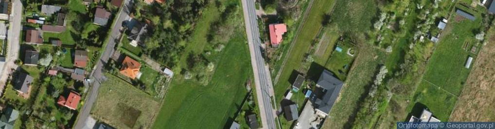 Zdjęcie satelitarne Zalesicka ul.