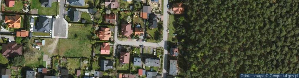 Zdjęcie satelitarne Zawilców ul.