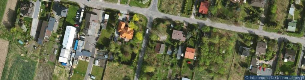 Zdjęcie satelitarne Zawodzie ul.