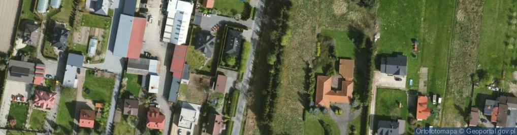 Zdjęcie satelitarne Zawodzie ul.
