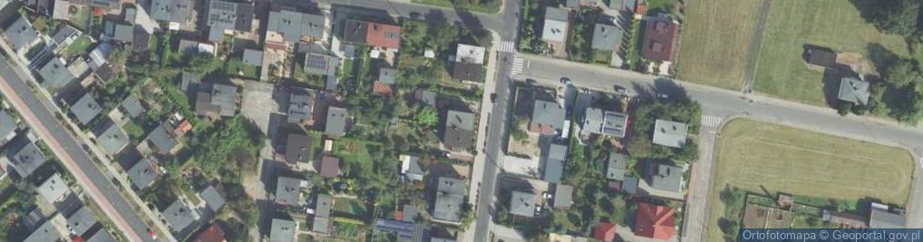 Zdjęcie satelitarne Zachodnia ul.